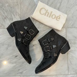 Chloe Susanna Bootie - Rare Color - Worn Twice - EU 38.5